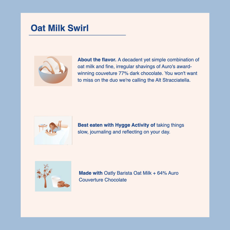 Alt Scoops Oat Milk Swirl Mini - Hygge Beverage Company