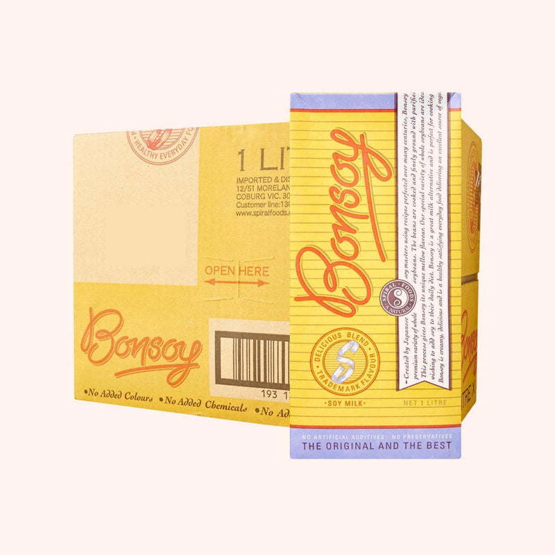 Bonsoy Soy Milk 1L 6PK - Hygge Beverage Company